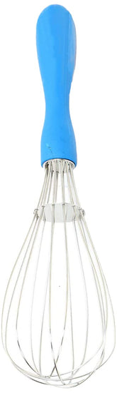 Kuber Industries Hand blender for Kitchen|Stainless Steel Coffee Beater|Egg Mixer|Whisker Latte Maker 30 Cm (Blue)
